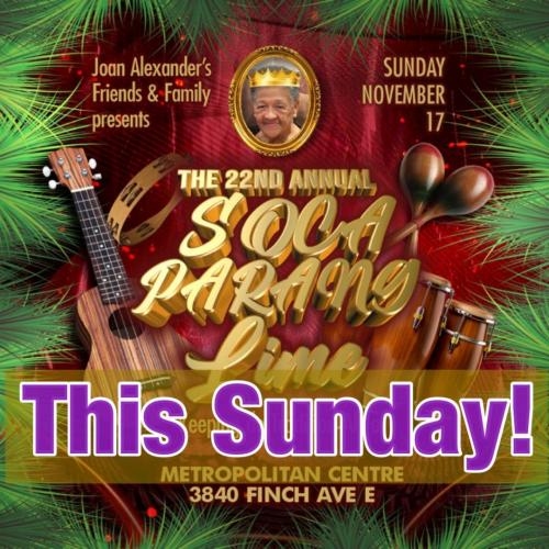 The 22nd Annual Soca Parang Lime