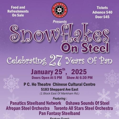 SNOWFLAKES ON STEEL 2025