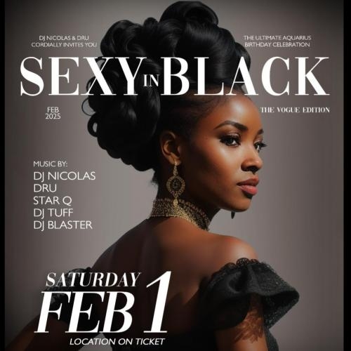 SEXY IN BLACK 2025 VOGUE EDITION