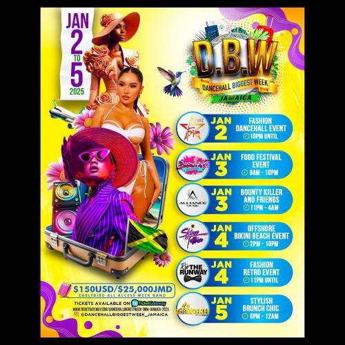DancehallBiggestWeek(DBW) - Jamaica 2025
