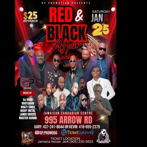 GP Promotion Red and Black Affair