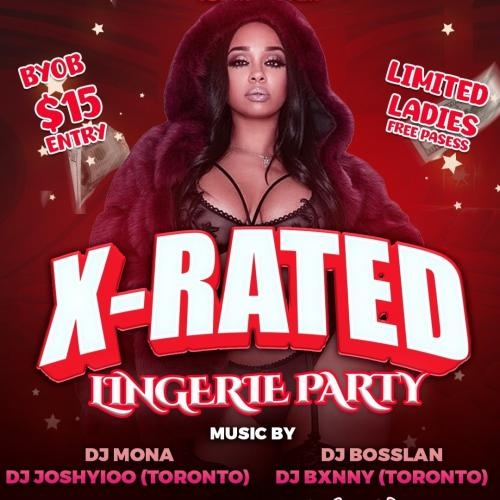 X-RATED LINGERIE/PYJAMA PARTY