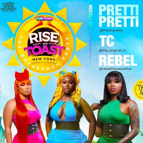 Rise and Toast Breakfast Party Memorial Weekend New York 