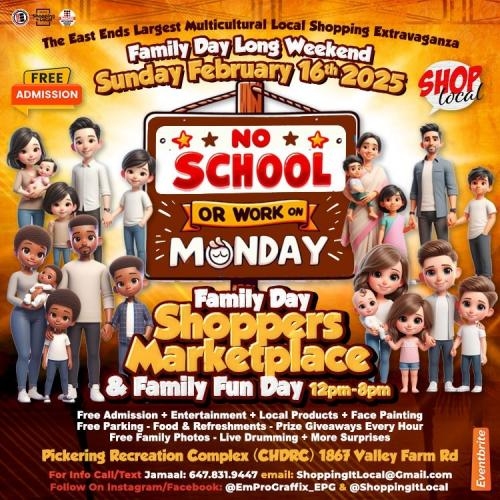 Family Day Shoppers Marketplace & Family Fun Day