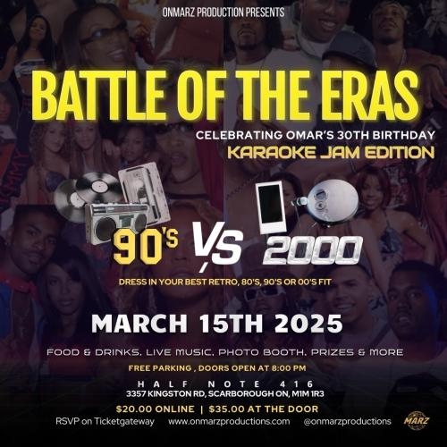 Battle Of The Era: Karaoke Jam Editions 