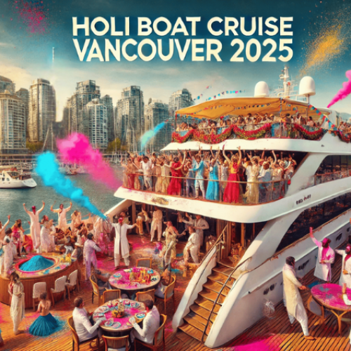 Holi Boat Cruise Vancouver 2025