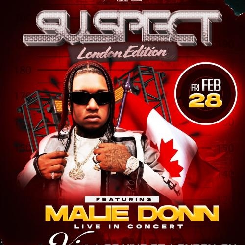 Suspect | Ft Malie Donn Live In London | Feb 28th