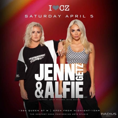 The Comfort Zone presents **JENN GETZ & ALFIE**