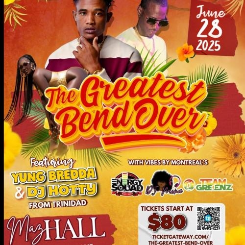 YUNG BREDDA LIVE IN MONTREAL - THE GREATEST BEND OVER