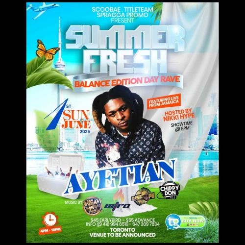 Summerfresh 2025 ft ayetian 
