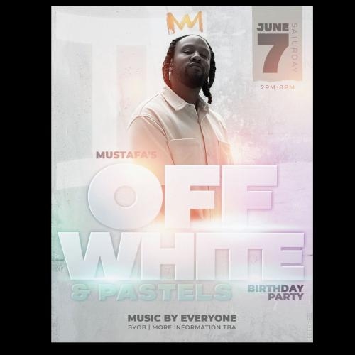 Mustafa’s OFF WHITE & Pastels B-Day Party