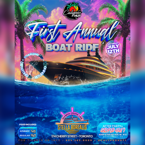 Calypso Hut 1 First Annual Boat Ride