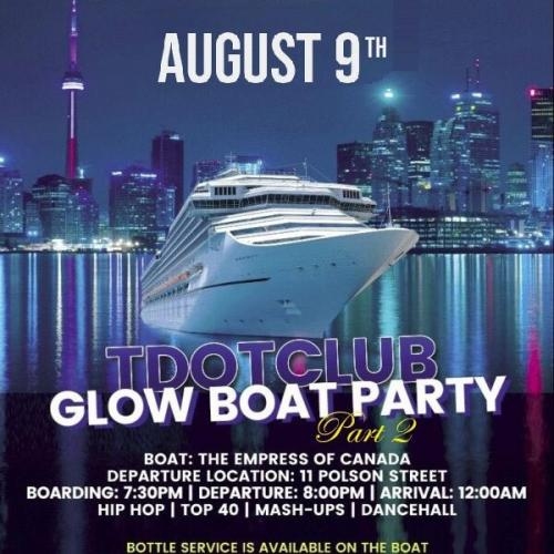 Toronto Neon Glow Boat Party 2025 