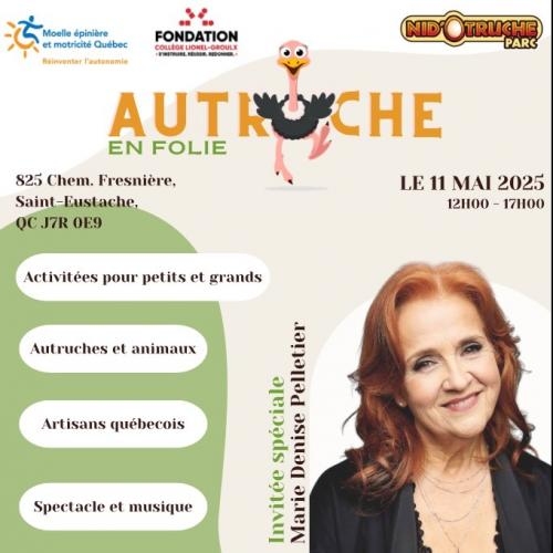 Autruche en Folie