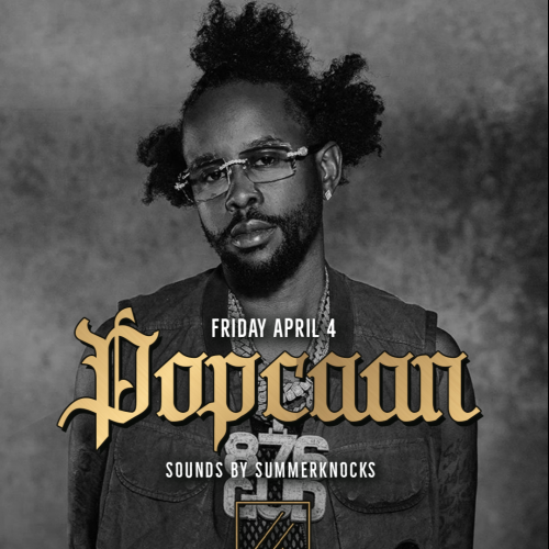 Popcaan inside 44 Toronto