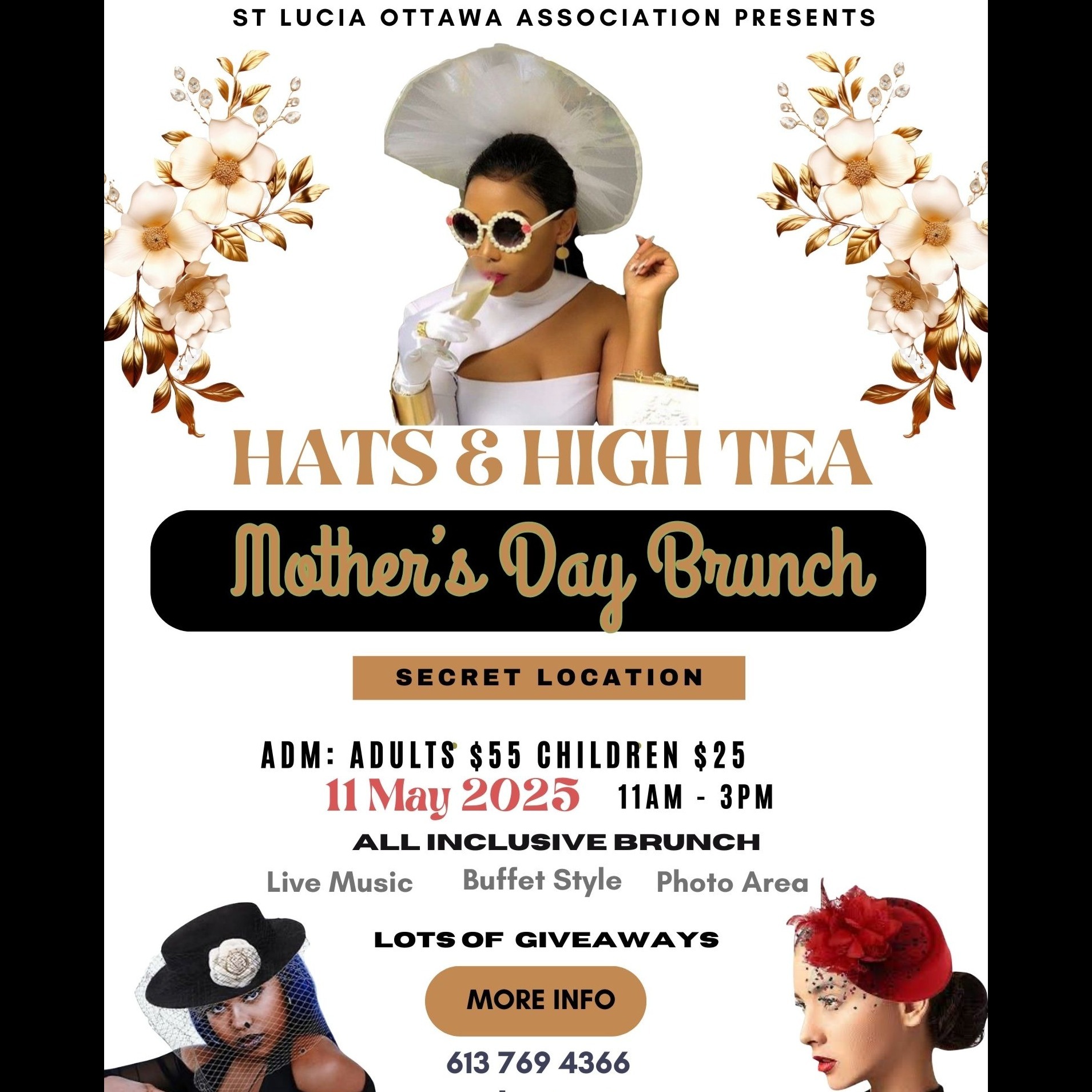 Hats & High Tea Mothers Day Brunch 