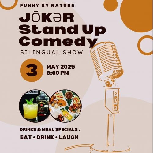 JOKER Saturdays May 3rd