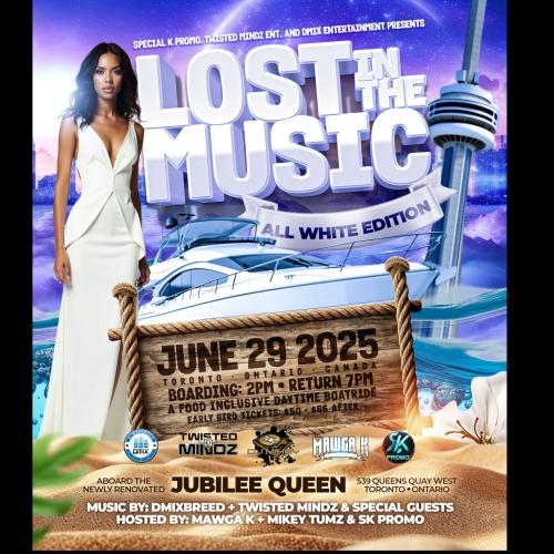 LOST In The Music All White Day Cruise Edition