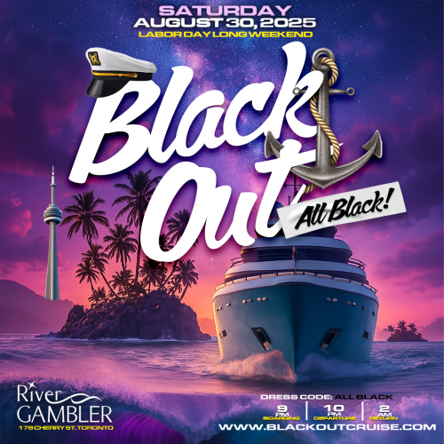 BLACK OUT BOAT CRUISE 2025