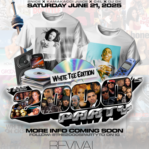 The2000sParty - White TEE Edition