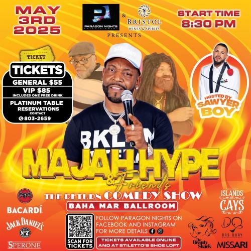 MAJAH HYPE & FRIENDS COMEDY SHOW