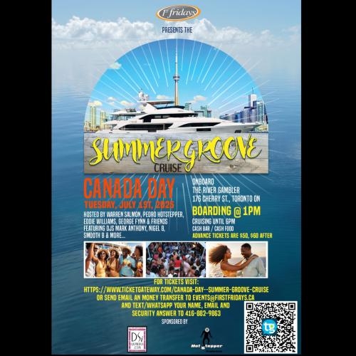 CANADA DAY - SUMMER GROOVE CRUISE 