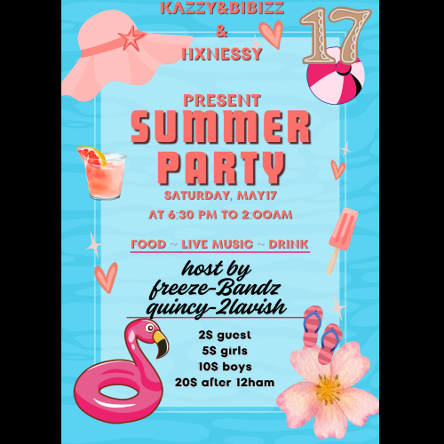 summer party 17 may 