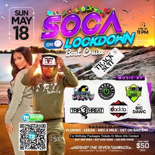 Soca On Lockdown Boat Cruise 