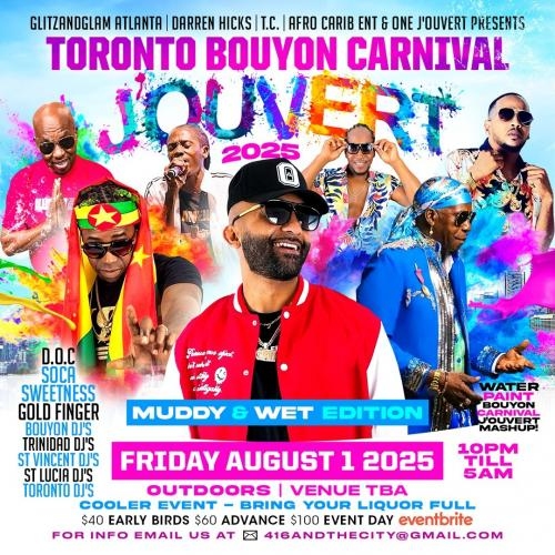 TORONTO BOUYON CARNIVAL J'OUVERT! 