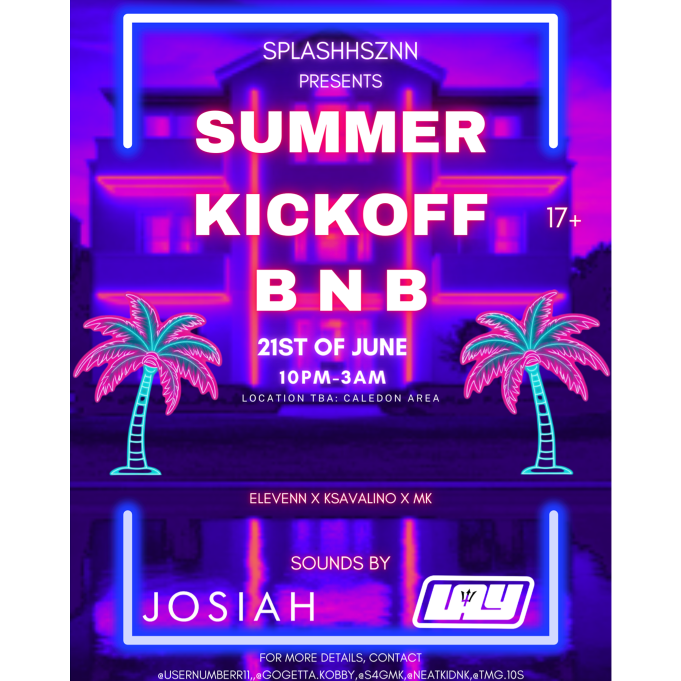 SplashhSzn- SummerKickoff