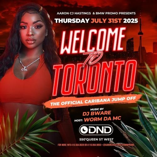 WELCOME TO TORONTO CARIBANA 2025 JUMP OFF