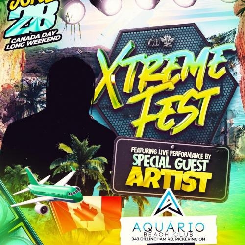 Xtreme Fest Ft Special Guest Artist TBA | June 28th | Aquario Beach Club 