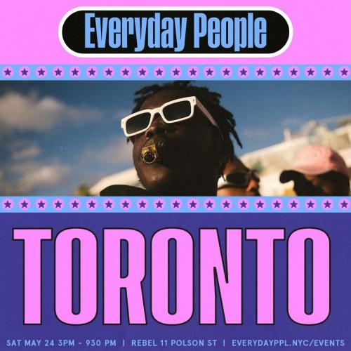 EVERYDAY PEOPLE TORONTO @ CABANA