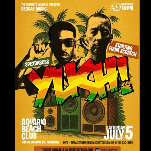 YUSH! THE ULTIMATE JOURNEY THROUGH MUSIC - SAT JULY 5 (10PM) 