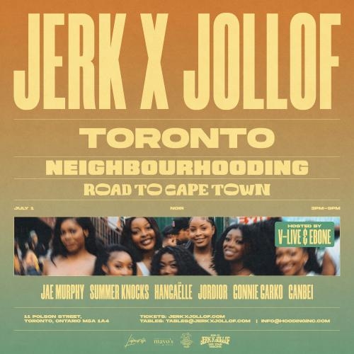Jerk X Jollof: NeighbourHooding Edition (TORONTO) 
