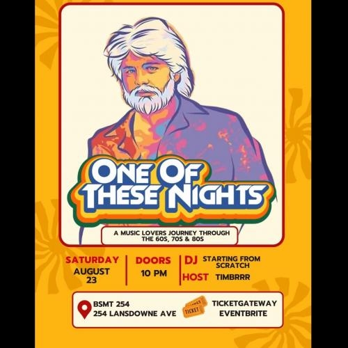 One Of These Nights ~ AUG 23 