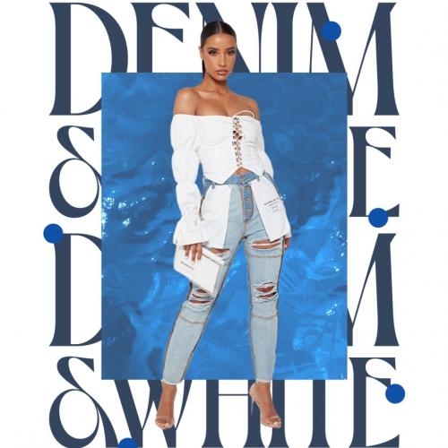 Denim And White Boat Cruise 2025 
