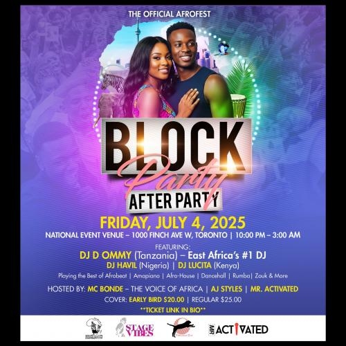 AFROFEST Block Party - After Party