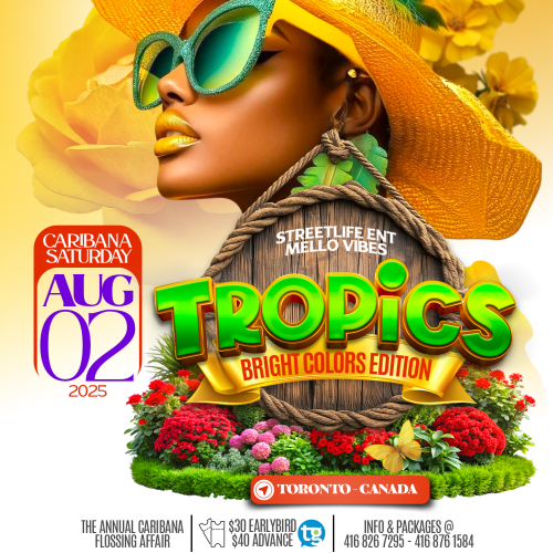 TROPICS - CARIBANA BRIGHT COLORS AFFAIR 