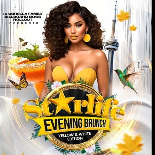 Starlife Evening Brunch Yellow and White Edit
