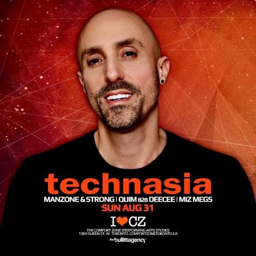 The Comfort Zone presents ** TECHNASIA **