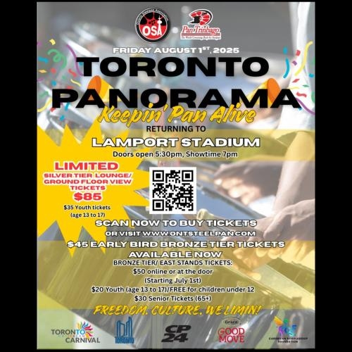Toronto Panorama - Keepin' Pan Alive 2025