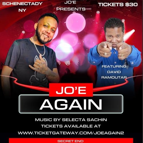 Jo’E Again (Schenectady) 21+ Event 