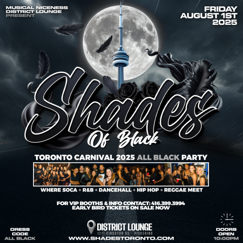 SHADES OF BLACK- Carnival 2025 All Black 