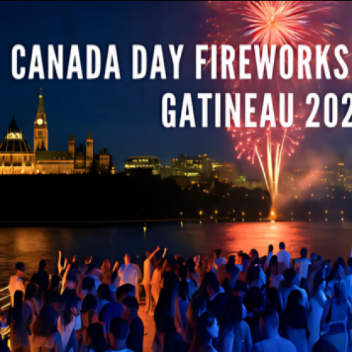 Canada Day Fireworks Boat Party Gatineau 2025 