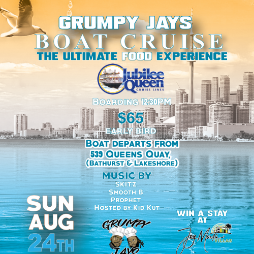 GRUMPY JAY ULTIMATE FOO EXPERIENCE BOAT CRUISE 