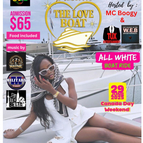 WE OUSSIDE ENT.  PRESENTS ALL WHITE LOVE BOAT PARTY 2025
