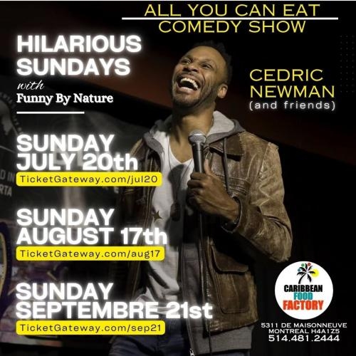 HILARIOUS SUNDAYS September 21st