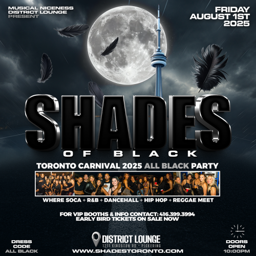 SHADES OF BLACK- Carnival 2025 All Black 