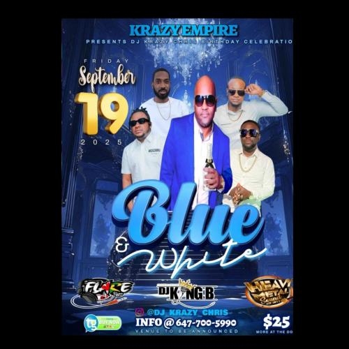 BLUE AND WHITE AFFAIR